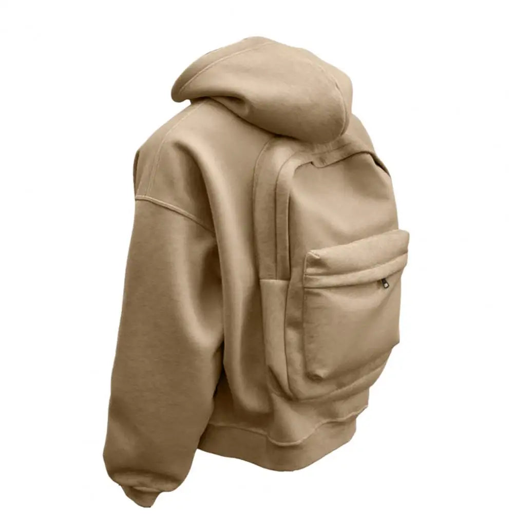 URBANHAVEN™ Multi-Pocket Hoodie – Innovative Backpack Design