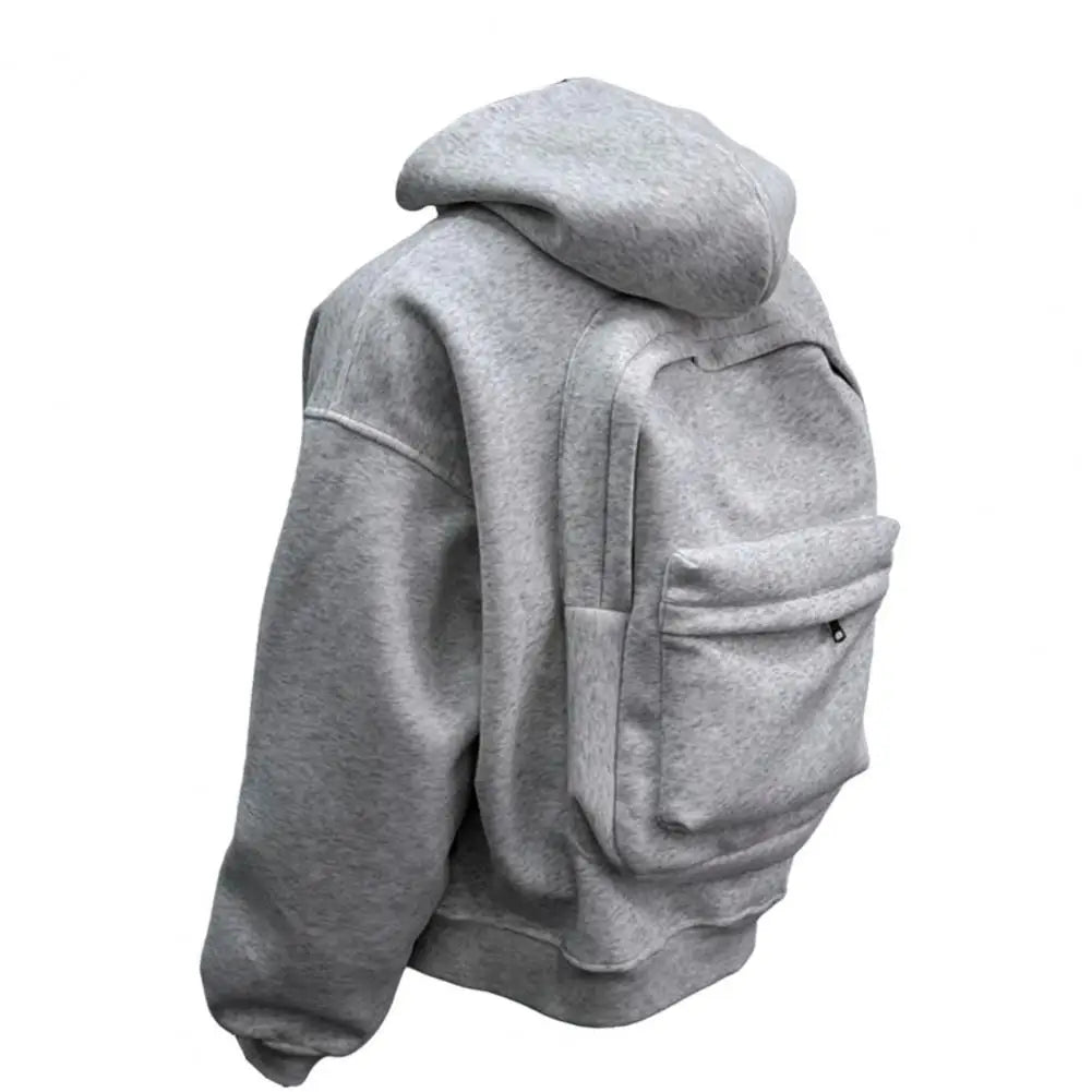URBANHAVEN™ Multi-Pocket Hoodie – Innovative Backpack Design